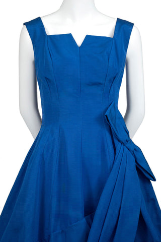 Fabulous Vintage 1950s Blue Party Dress SOLD - Dressing Vintage