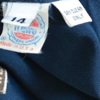 Union Tag for Vintage Bonnie Cashin Jacket