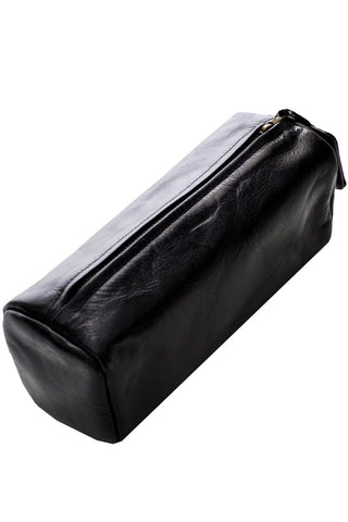 Bottega Veneta Vintage Black Leather Cosmetic Bag - Dressing Vintage