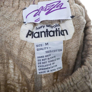 1980's Issey Miyake Plantation label vintage