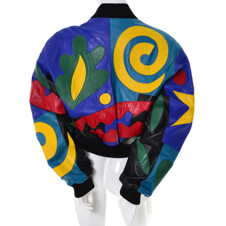 Michael Hoban North Beach Vintage Abstract Jacket