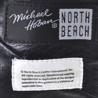 Michael Hoban North Beach Leather 1980's label