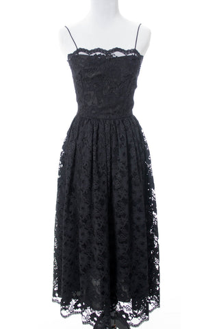 Mindy Malone black lace vintage 1960s dress SOLD - Dressing Vintage