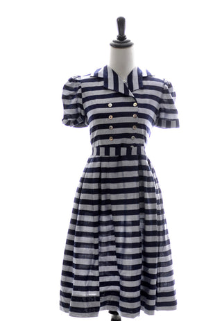 1950s Nathan Krauskopf Vintage Girl's Dress from Estate of High End Children's Clothing - Dressing Vintage