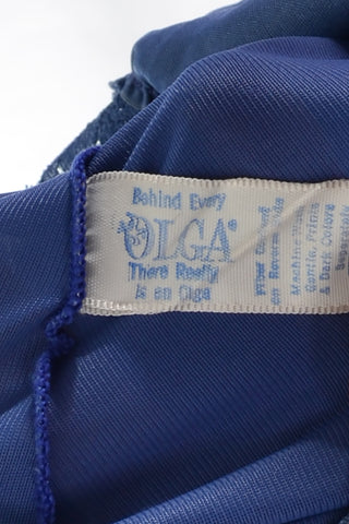 Long BLue Vintage Full Sweep Nightgown Olga 