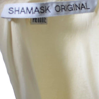1980's Shamask Original Wool Vintage Dress