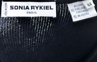 1980's Angora Wool Rare Designer Sonia Rykiel Vintage Cherry Sweater - Dressing Vintage