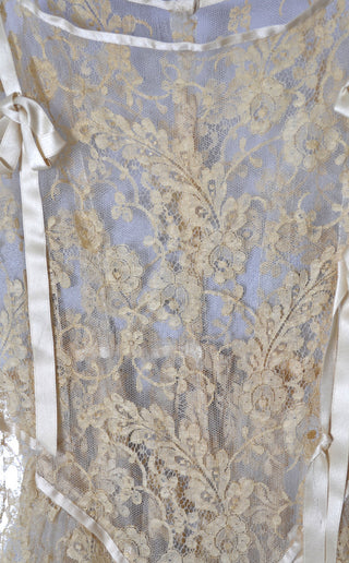 Vera West Vintage Nightgown Silk & Lace