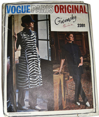 Vogue Paris Original 2391 Givenchy sewing pattern 34B - Dressing Vintage