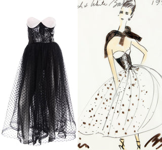 Bill Blass Vintage Tulle Dress