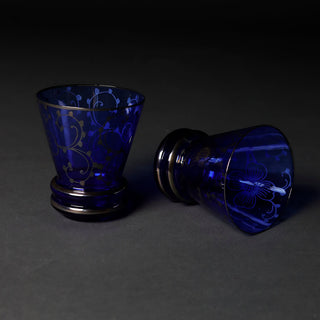Vintage Housewares Blue Glasses