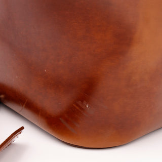 1990s Cartier Brown Leather Panthere Side Bag or Backpack shoulder Bag