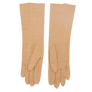1970s Christian Dior Sea Island Cotton Womens Gloves size 7 M