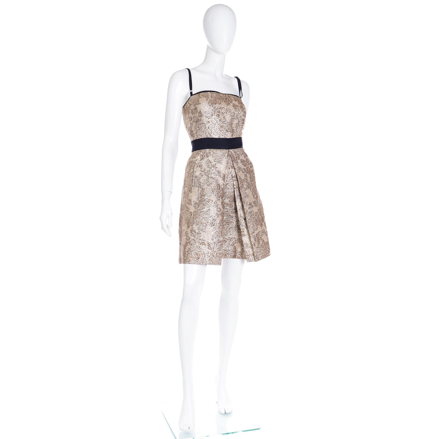 Dolce & Gabbana Gold Metallic Dress & Coat Style Worn by Amy Winehouse Modig Dolce & Gabbana Gold Metallic Dress & Coat Style Worn by Amy Winehouse Modig