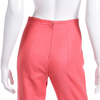 Isaac Mizrahi 1990s Marilyn Monroe Inspired High Waisted Pants Trousers