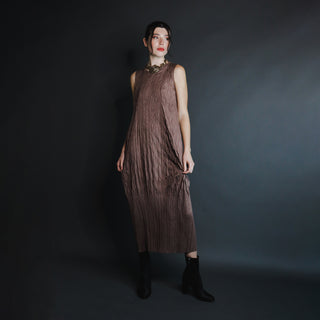 Issey Miyake Vintage Plisse Pleated Dress