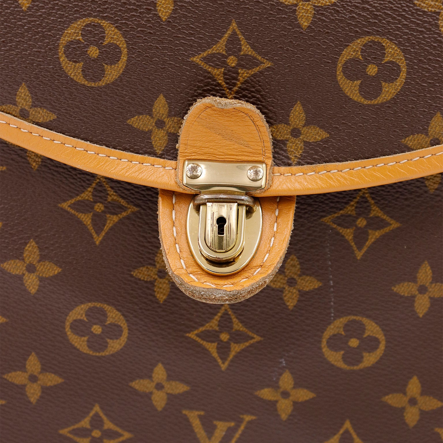 Louis Vuitton Vintage French Company Monogram Shoulder Bag