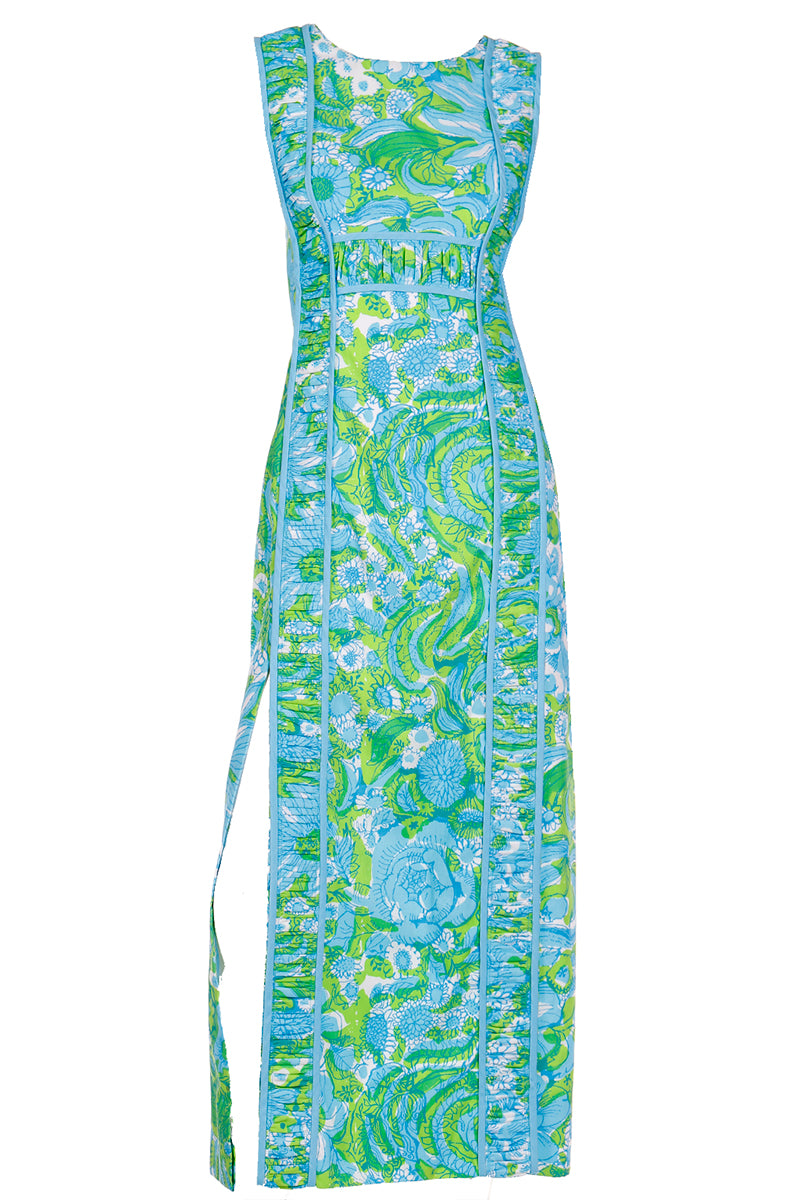 The Lilly Green & Blue Lilly Pulitzer Maxi Dress The Lilly Green & Blue Lilly Pulitzer Maxi Dress