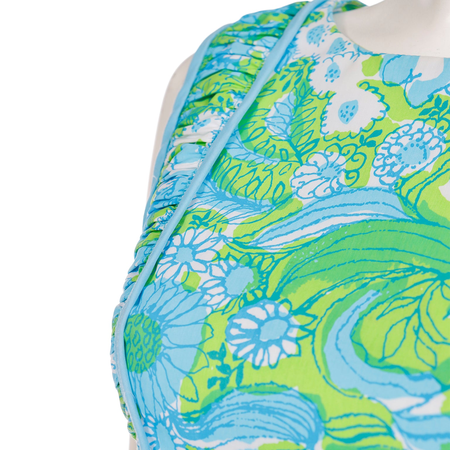 Vintage The Lilly Green & Blue Lilly Pulitzer Maxi Dress Modig Vintage The Lilly Green & Blue Lilly Pulitzer Maxi Dress Modig