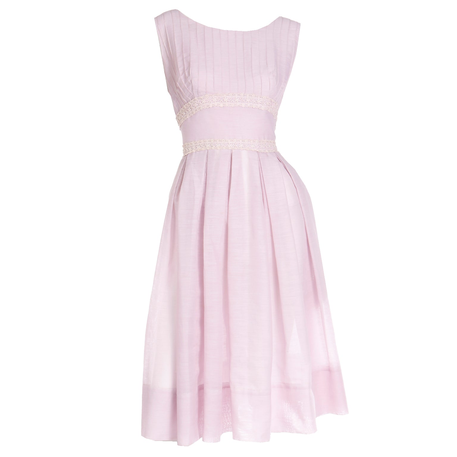 light purple vintage dress Lilac Meadow Swing Dress - Small