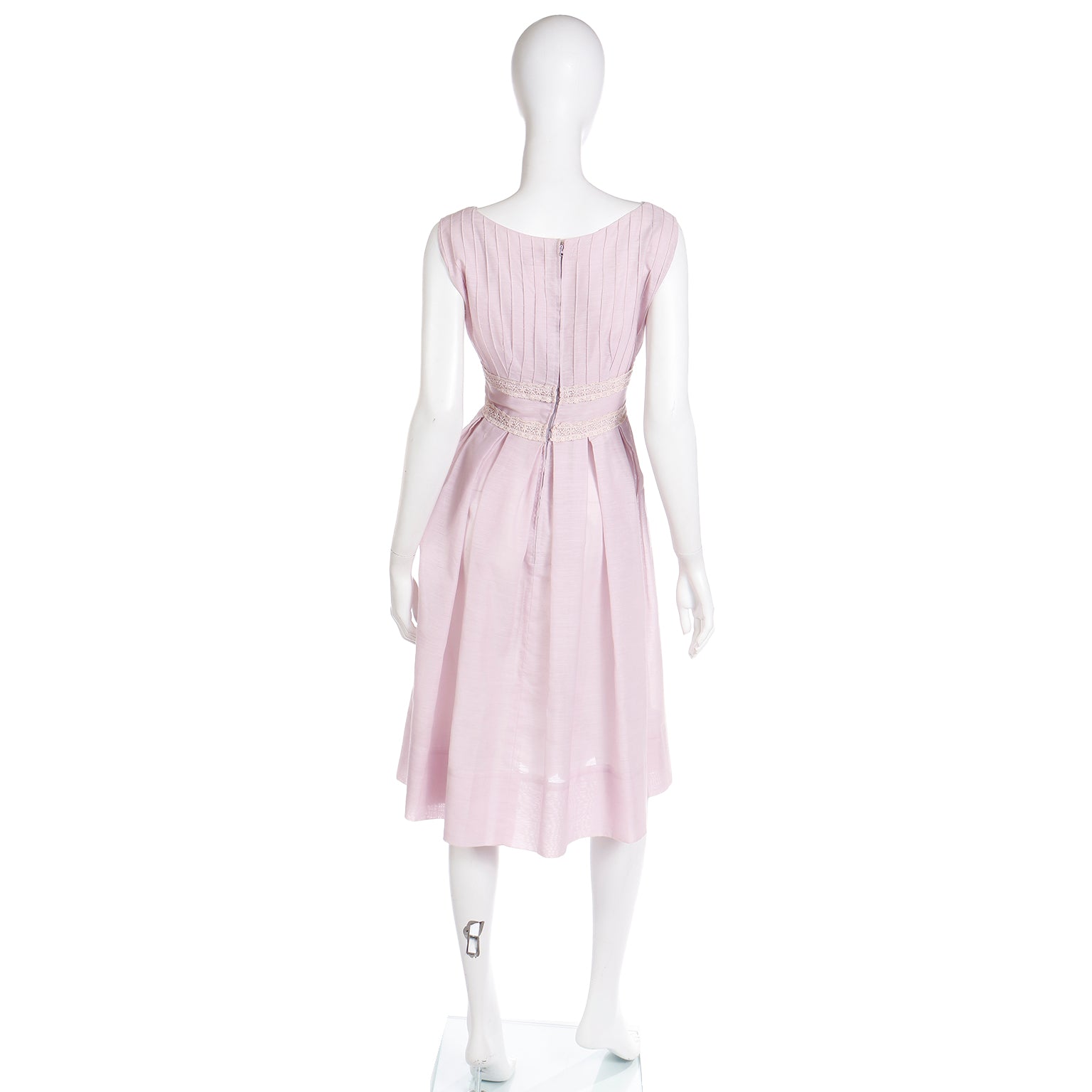 vintage light purple dress Lavender Lace Ruffle Balloon Sleeve Dress Romantic Fairytale Look Purple / M