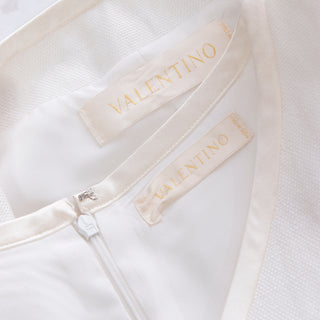 2007 Valentino Linen Sleeveless Dress and Cropped Jacket Runway Outfit Valentino Garavani