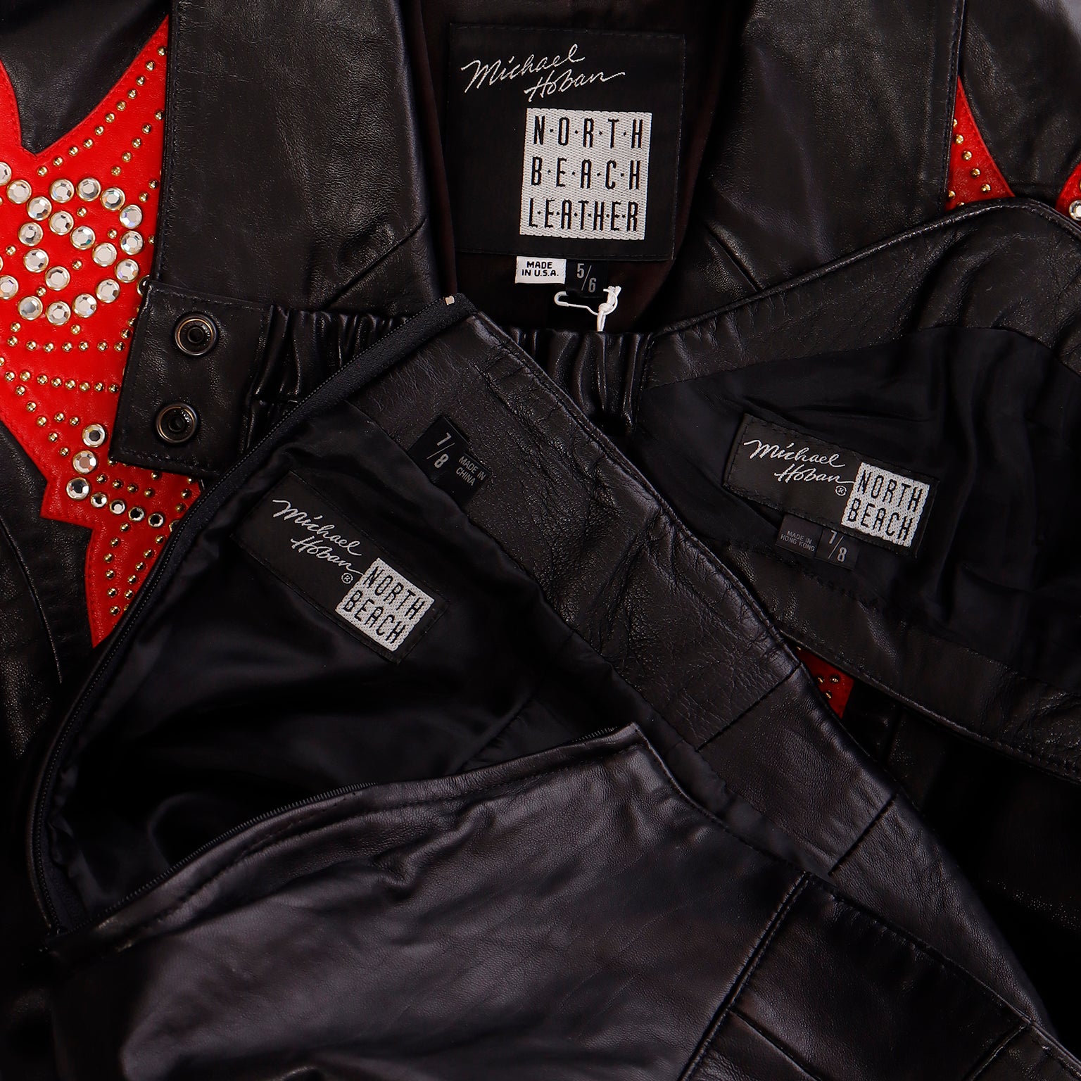 Lv Leather Jacket - RockStar Jacket