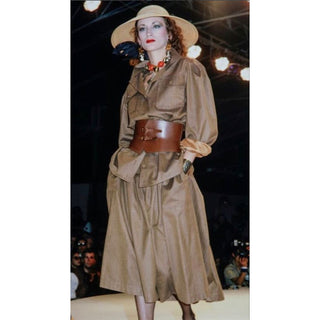 YSL-Spring-Summer 1983 2 Piece Outfit Documented from the Runway