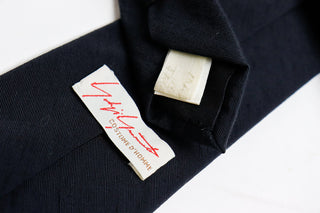Yohji Yamamoto Mens Necktie Costume D'Homme Rayon Blend Tie