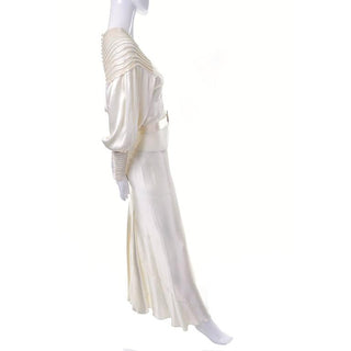 Unique vintage 1930's wedding gown