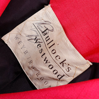 Bullocks Westwood Weyburn Room Pink Silk Vintage Coat