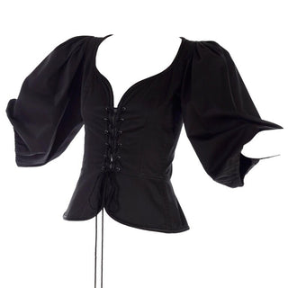 YSL Yves Saint Laurent 1977 Russian Collection Corset top