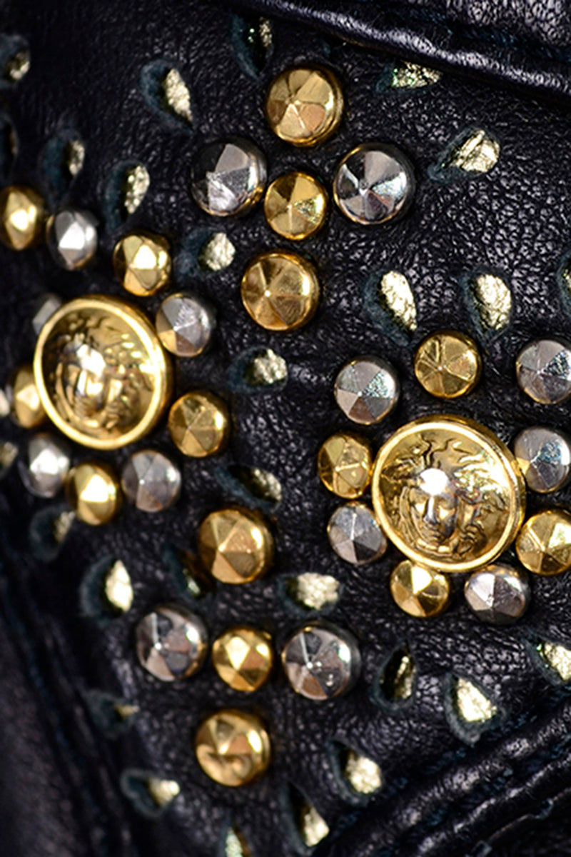 Vintage Gianni Versace Coat Medusa Buttons Sz Med Lg – eliterepeatny