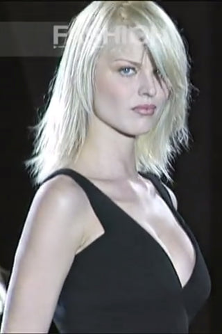 F/W 1995/96 Gianni Versace Couture Little Black Dress Deadstock