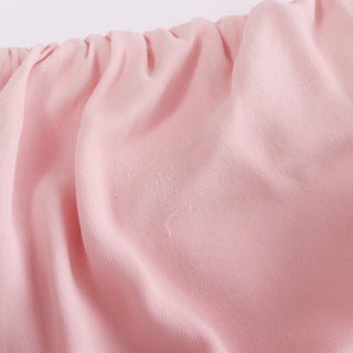 2000s Valentino Garavani Pink Silk Dress w Asymmetrical Neckline Modig