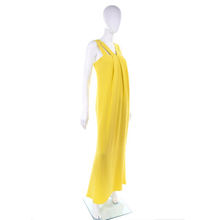 2008 Resort Oscar de la Renta Grecian Silk Gown