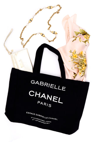 Luxury Vintage Gift Set with Chanel Perfume Tote