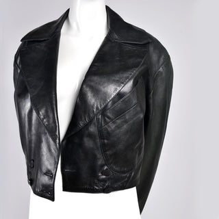 1980s Alaia Vintage Leather Jacket