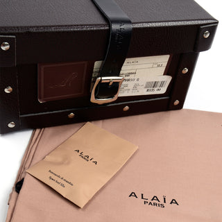 2005 Alaia Shoes Snakeskin Slingback Heels with Original Box & Bags Originally $935