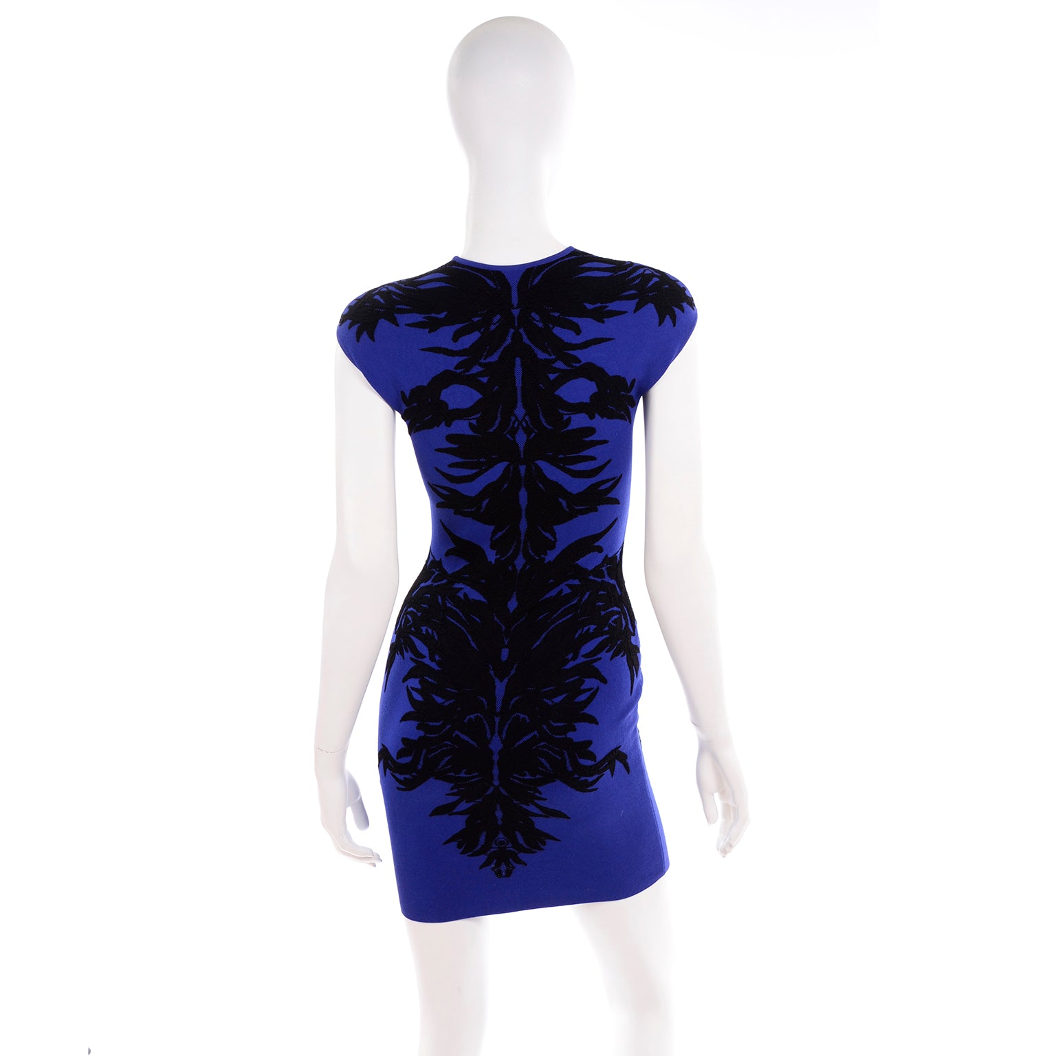 royal blue and black bodycon dress Felicity & CoCo Black & Royal Blue stripe bodycon