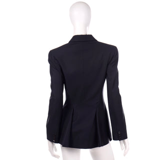 Alexander McQueen Vintage Cutaway Tuxedo Style Women's Jacket 2011 Blazer