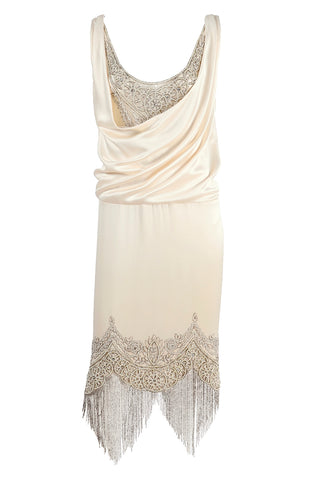 Silk Alexander McQueen Flapper Inspired Dress 2007