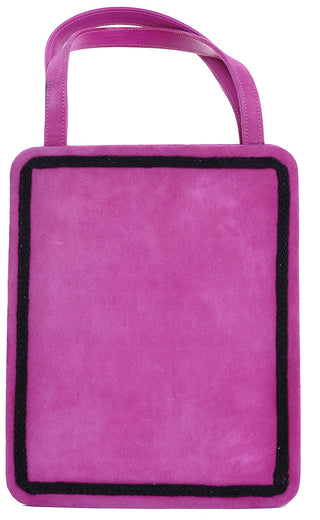 Andrea Pfister Pink Suede Vintage handbag