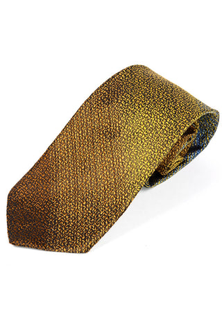 1950s Angelo Correlli Metallic Gradient Narrow Silk Necktie