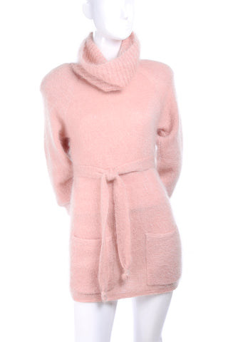 1970's Pale Pink Mohair Vintage Sweater