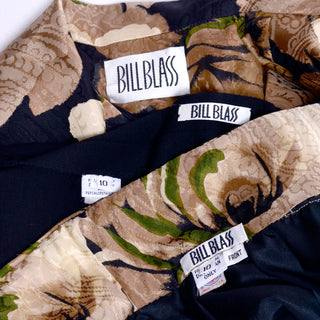 Bill Blass vintage labels for ensemble