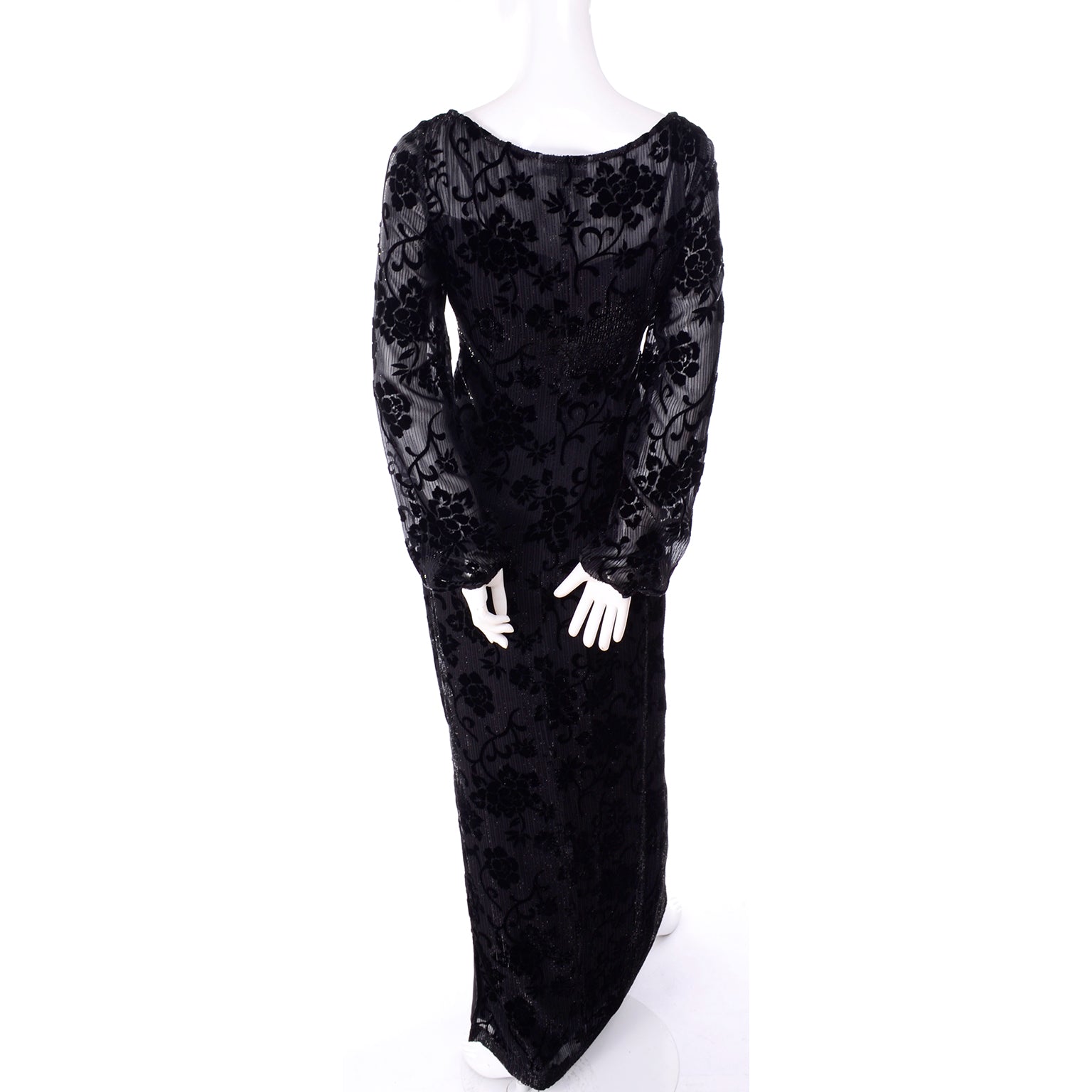 bloomingdales black dress long Womens Black Maxi Dress