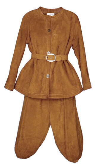 Bonnie Cashin Sills Vintage Suede Knickers and Jacket Set 1960s Saks - Dressing Vintage