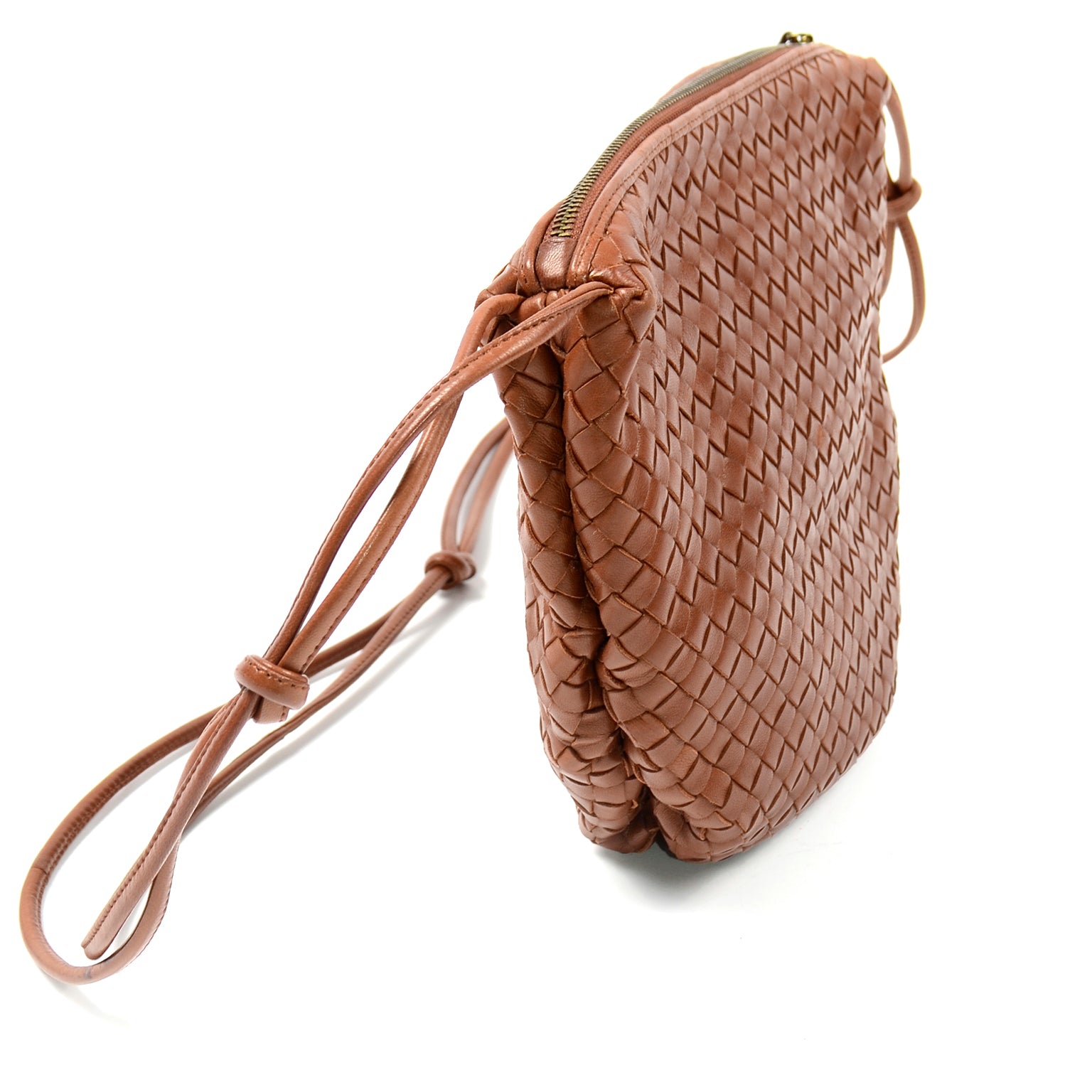 Veneta leather handbag Bottega Veneta Brown in Leather - 36213678