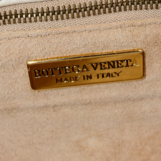Bottega Veneta Italy Top Handle Bag in Woven Leather